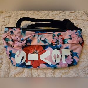 Levi's Pink and Blue Floral Crossbody Bag